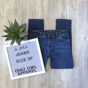 EUC J. Jill Tried & True Fit Petite Crop Jeans